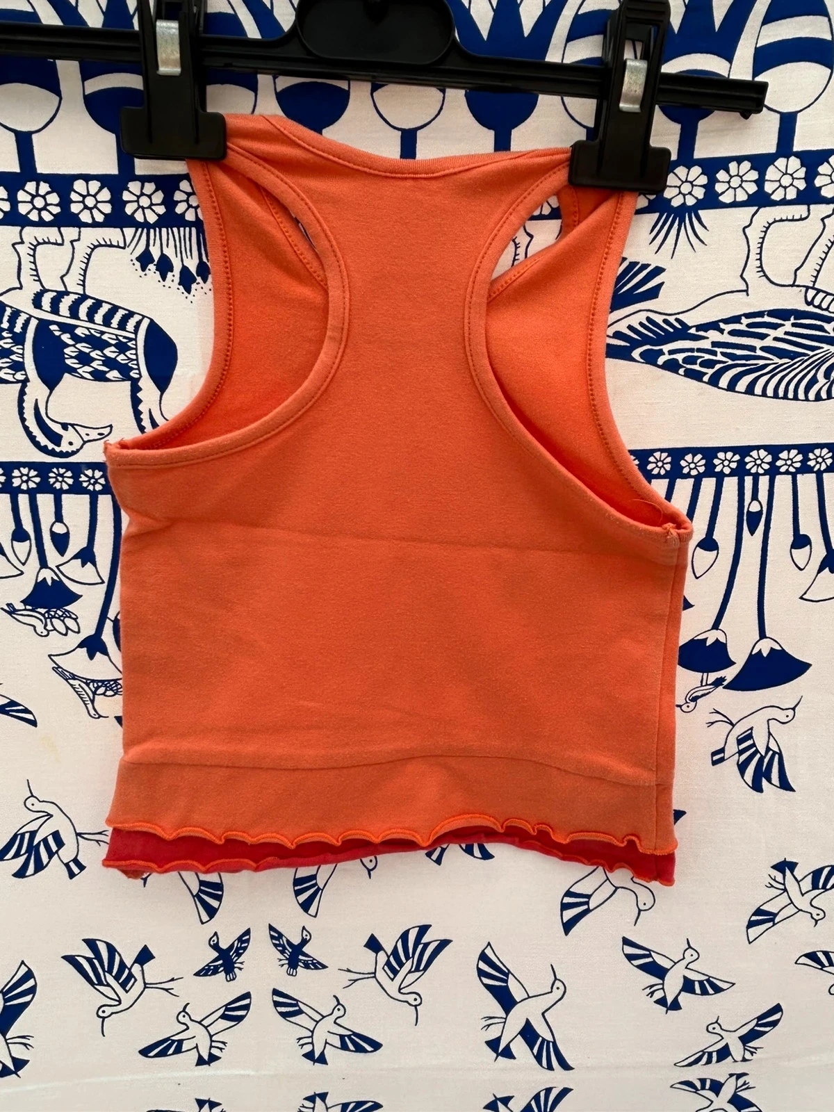 Top sem mangas para menina laranja 23 meses – photo 4